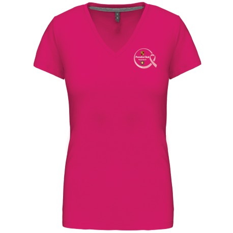 Tee shirt col V femme Savoie