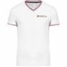 T-shirt maille piquée col V homme