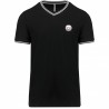 T-shirt maille piquée col V homme