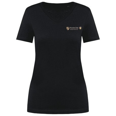 Tee shirt Supima col V femme Bretagne