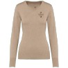 Pull Col V Femme Bretagne