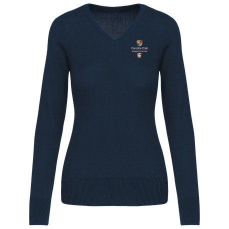 Pull Col V Femme Bretagne