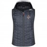 Bodywarmer capuche Femme Champagne