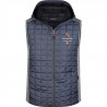 Bodywarmer capuche Homme Champagne