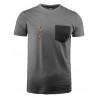 Tee shirt avec poche PCNC