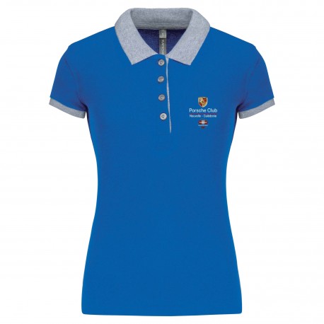 Polo bicolore Femme PCNC
