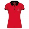 Polo bicolore Femme PCNC