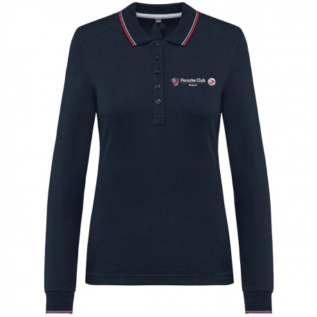 Polo manches longues Femme Belgium