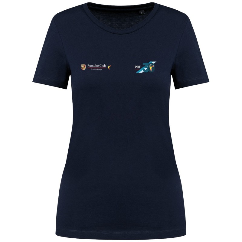 Tee shirt Supima col O Femme 30 ans Francorchamps