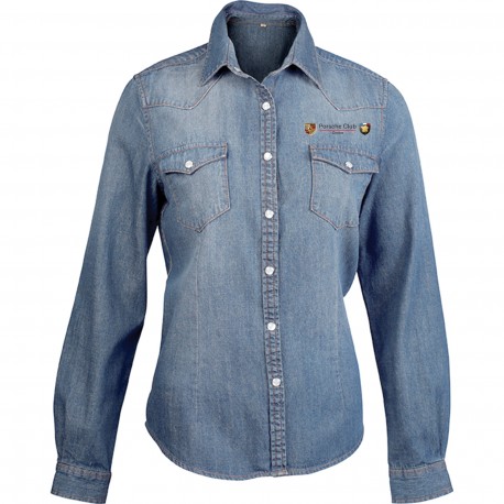 Chemise Jean Femme Centre