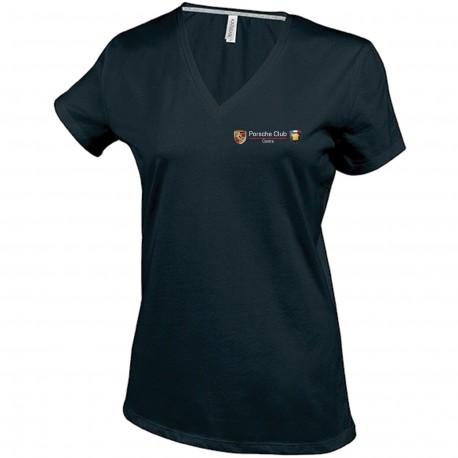 Tee shirt Col V femme Centre