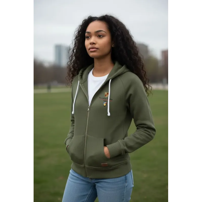 Sweat Capuche zippé Premium Femme Porsche