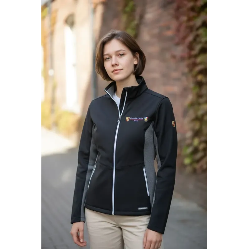 Softshell bi-matière Femme Porsche