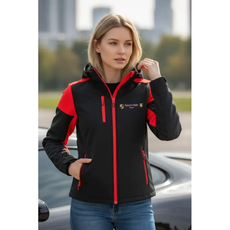 Veste Softshell Bicolore Femme Porsche