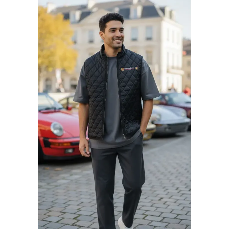 Bodywarmer matelassé losange Premium Homme