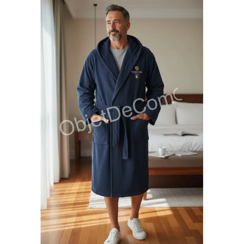 Peignoir de bain à capuche Unisexe Porsche