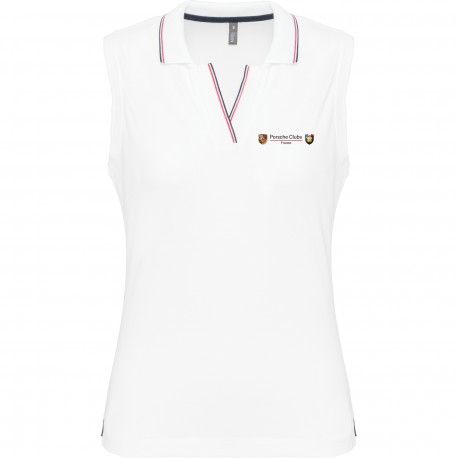 Débardeur polo femme