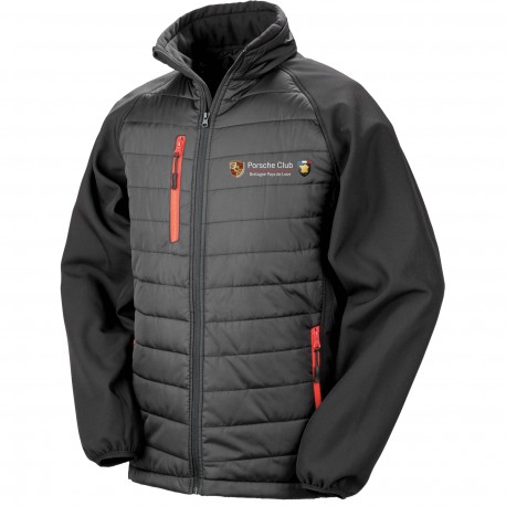 Veste softshell unisexe rembourrée